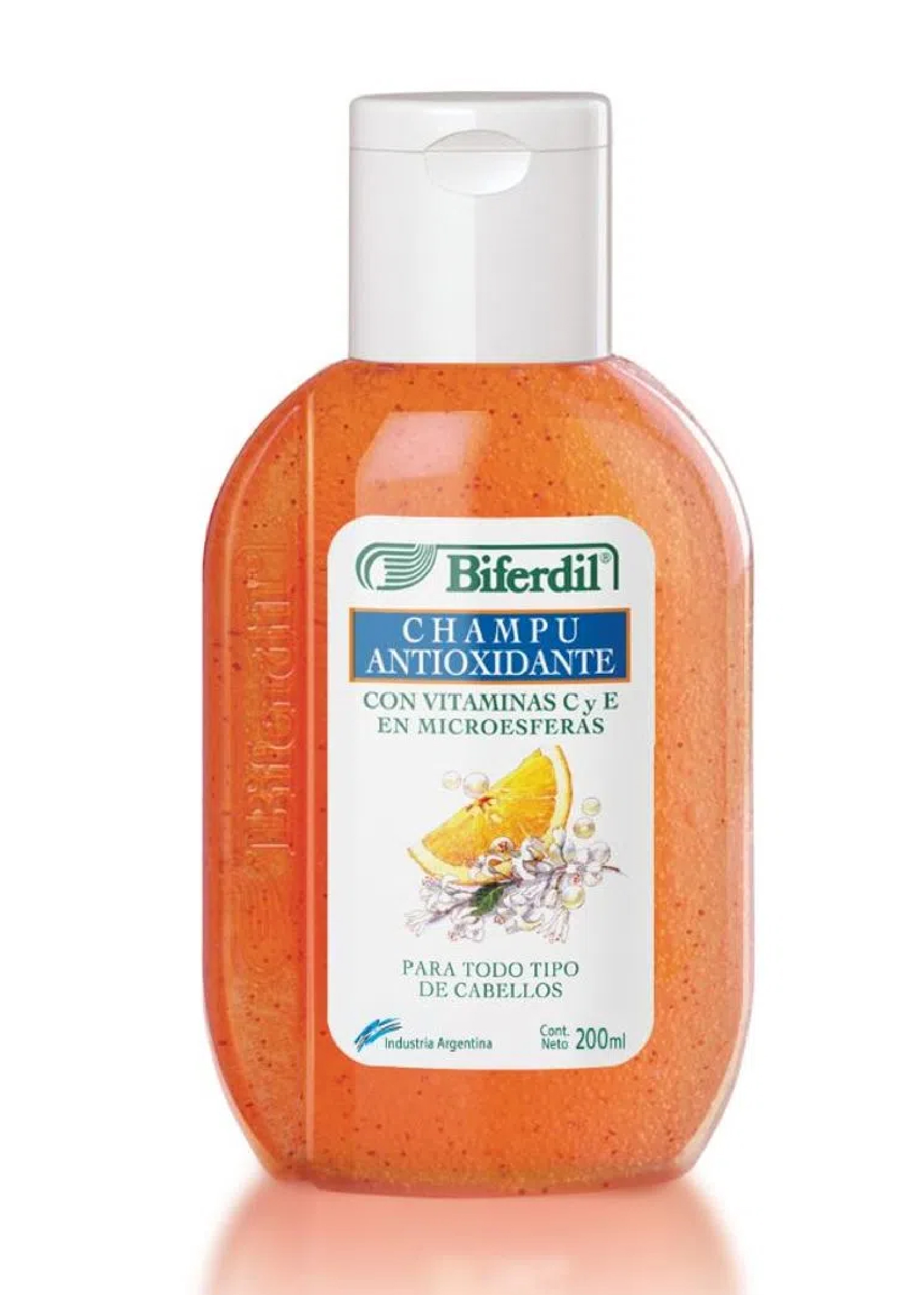 BIFERDIL SHAMPOO ANTIOXIDANTE VITAMINAS C Y E X 250 ML.